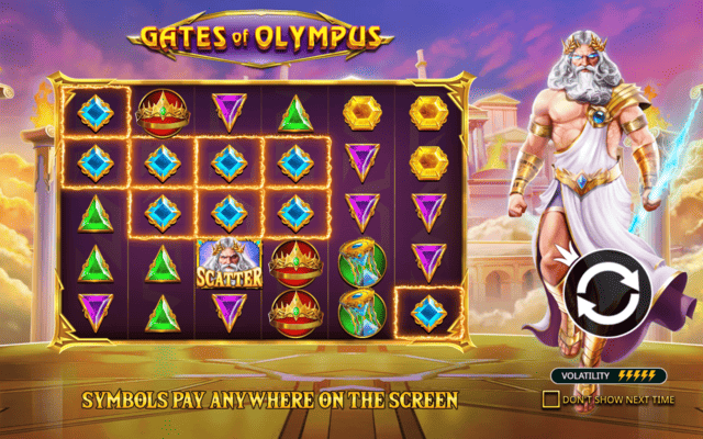 Gates of Olympus slot oyunu ekran görüntüsü 1 Gates of Olympus slot oyunu ekran görüntüsü 1
