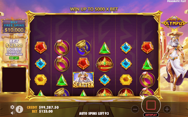 Gates of Olympus slot oyunu ekran görüntüsü 7